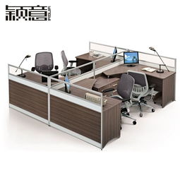 穎意包郵包安裝 板式鋼腳 辦公屏風(fēng)職員臺(tái)卡位辦公桌組合jo 6915